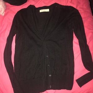 Faded Glory Black Cardigan size Medium